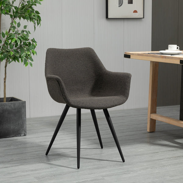 Gubi Fine Boucle Dining Chair