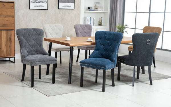 Mabel Velvet Dining Chairs (Set of 2)