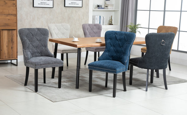 Mabel Velvet Dining Armchairs (Set of 2)