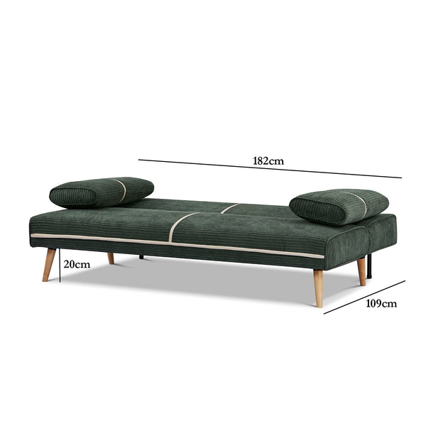 Laverna Click Clack Sofa Bed, 3 Seater