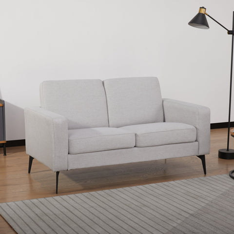 Walter Grey Fabric Sofa, 2 Seater