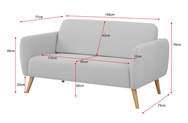 Azora 2 Seater Sofa