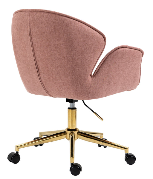 Power Office Chair in Gold Legs