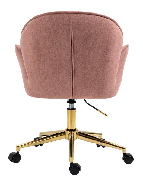 Power Office Chair in Gold Legs