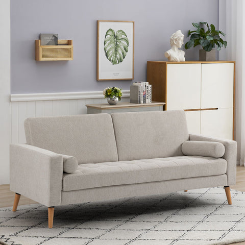 Wyatt Fabric Sofa, 3 Seater