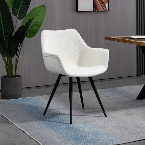 Gubi Fine Boucle Dining Chair